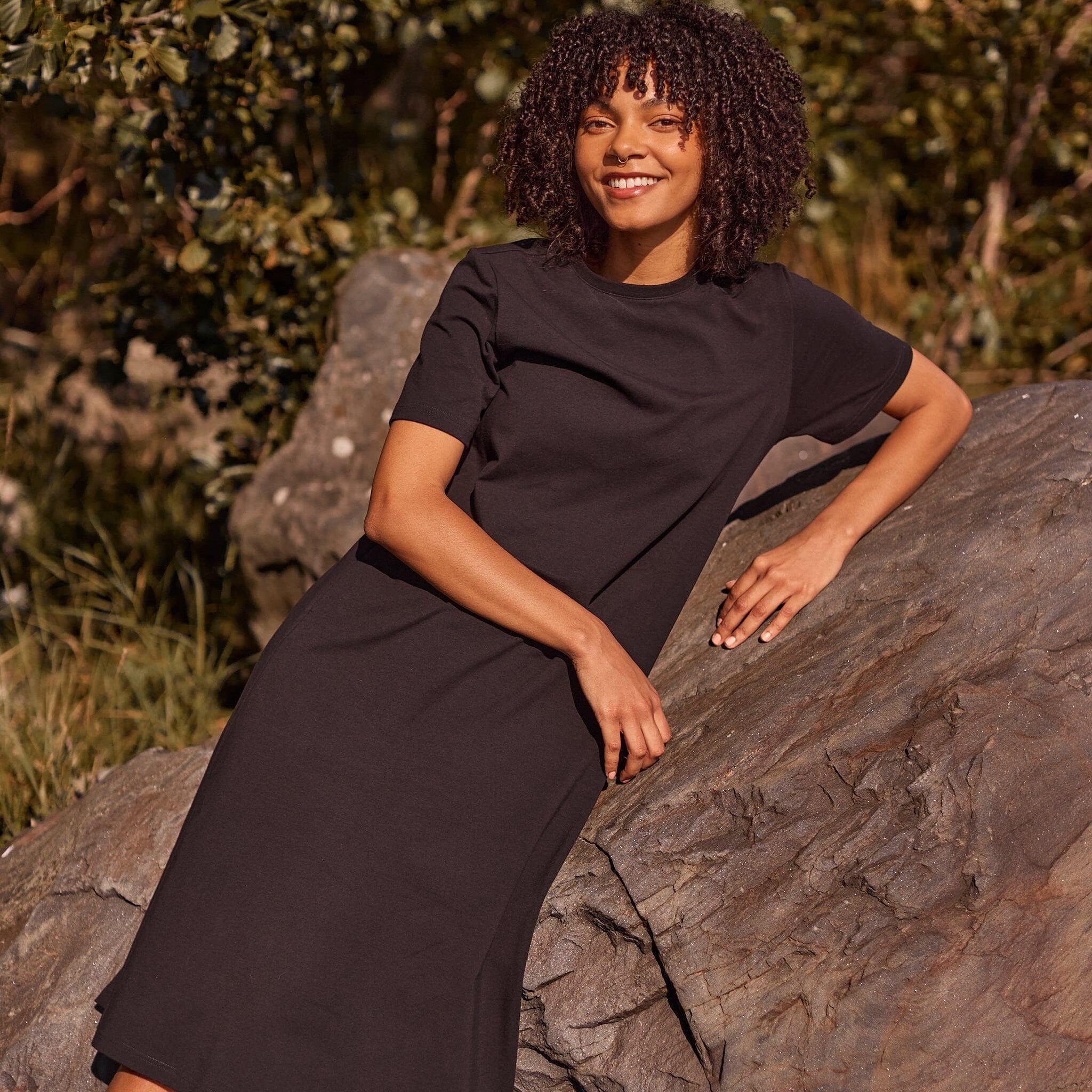 A-LINE DRESS | LICORICE Aikuisten mekko My Happy Place Women