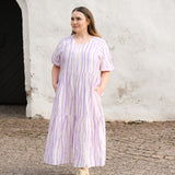 ALLEY PUFF SLEEVE MIDI DRESS -MEKKO | LILY Aikuisten mekko My Happy Place Women