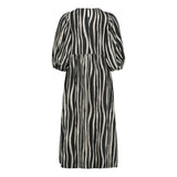 ALLEY VOLUME SLEEVE MIDI MEKKO | LICORICE Secret Places