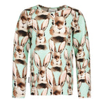 BUNNY SHIRT LS | OCEAN Paita My Happy Place