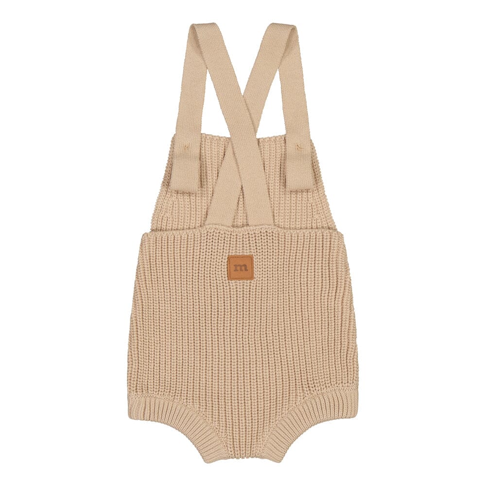 COTTON KNIT BRACE SHORTS | MOONLIGHT Housut Universum