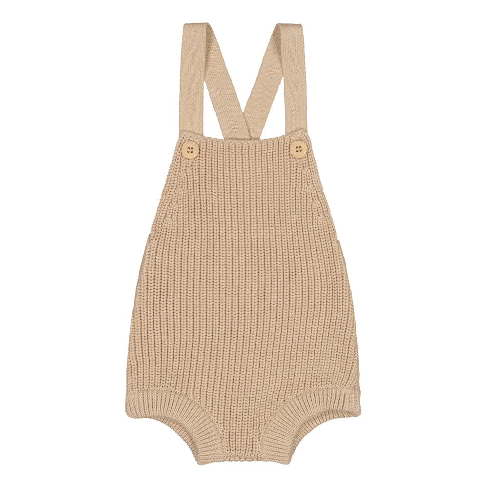 COTTON KNIT BRACE SHORTS | MOONLIGHT Housut Universum
