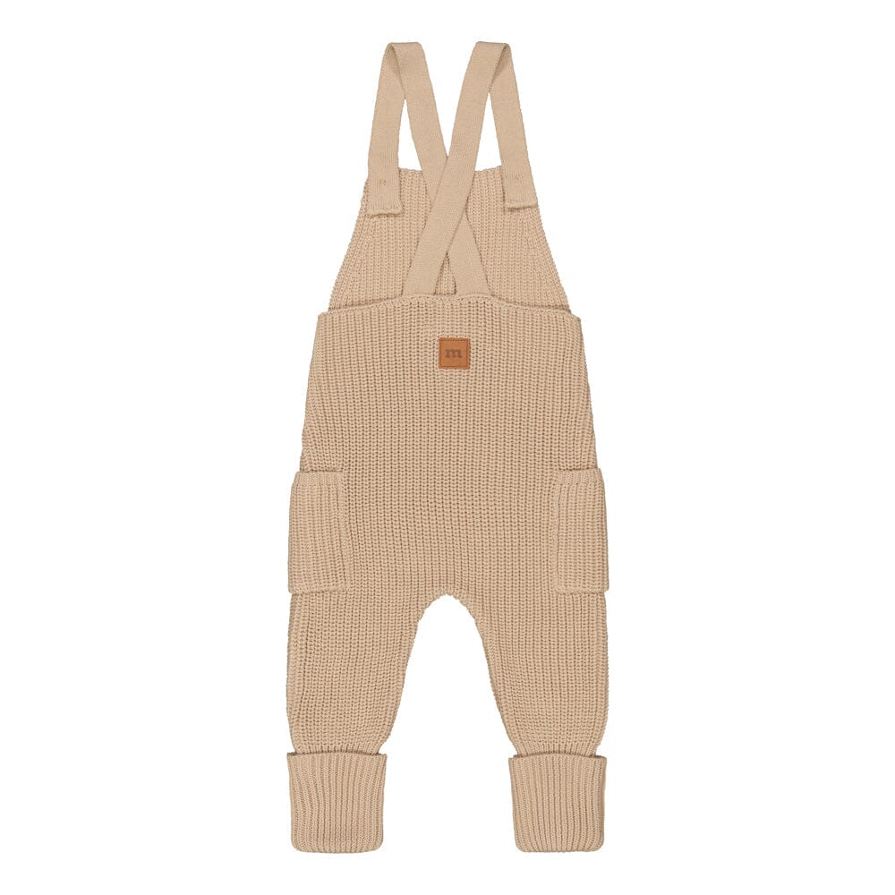 COTTON KNIT DUNGAREES | MOONLIGHT Housut Universum