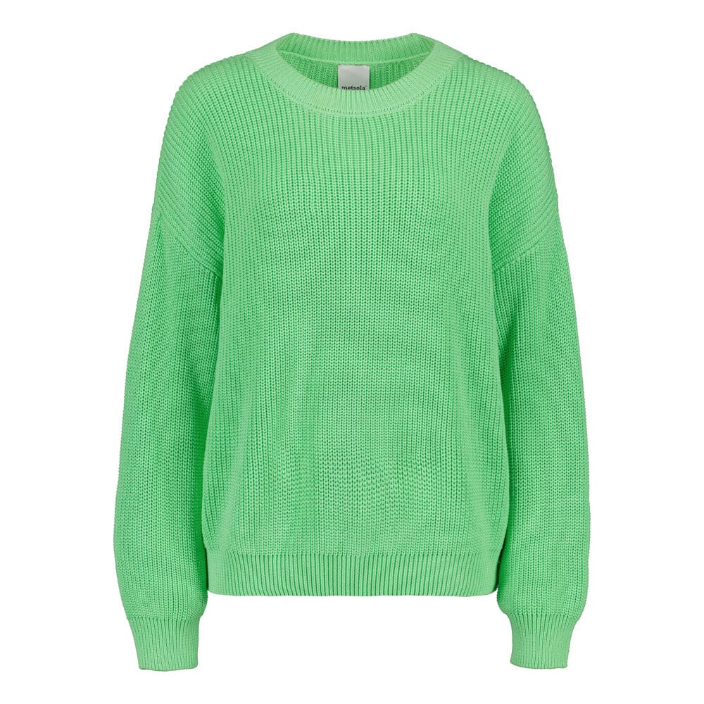 COTTON KNIT JUMPER -PUUVILLANEULE | PLANET Aikuisten paita My Happy Place Women