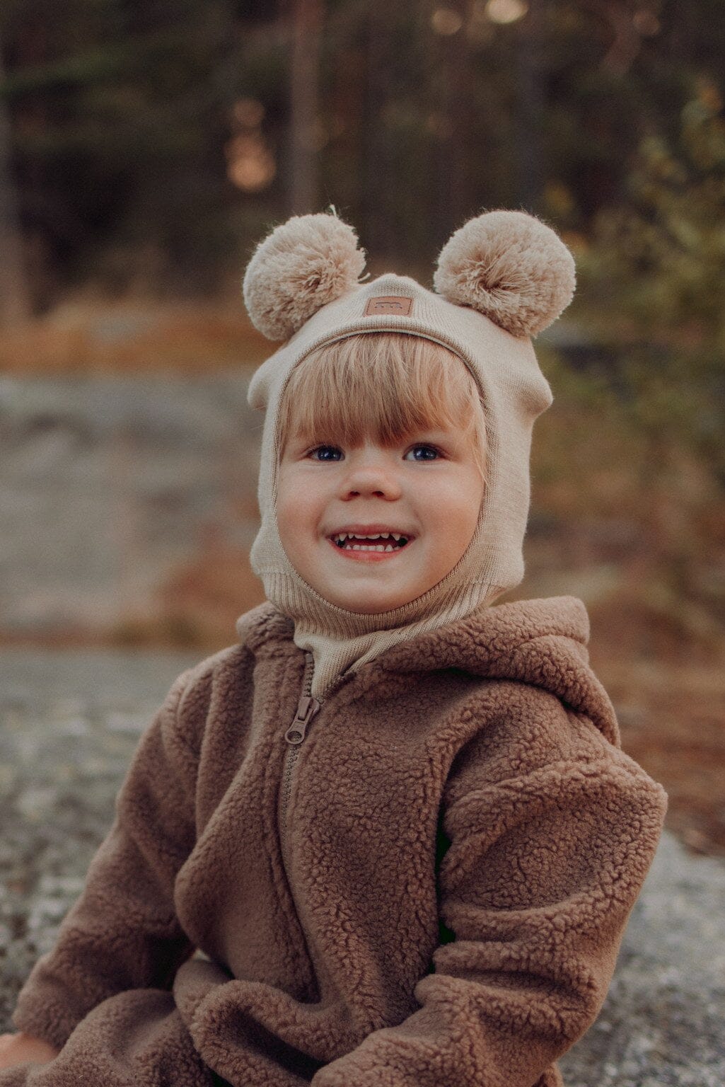 Cutie Helmet -Merinovilla Kypärämyssy | Not So Muddy Boots Pipo Happy Hearts