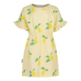 LEMON TREE RIB FRILLA DRESS | LEMON SORBET Mekko Beach Party