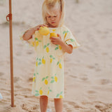 LEMON TREE RIB FRILLA DRESS | LEMON SORBET Mekko Beach Party
