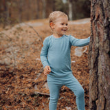 MERINO RIB LEGGINGS | CLOUDY SKY Housut Little Things in Life