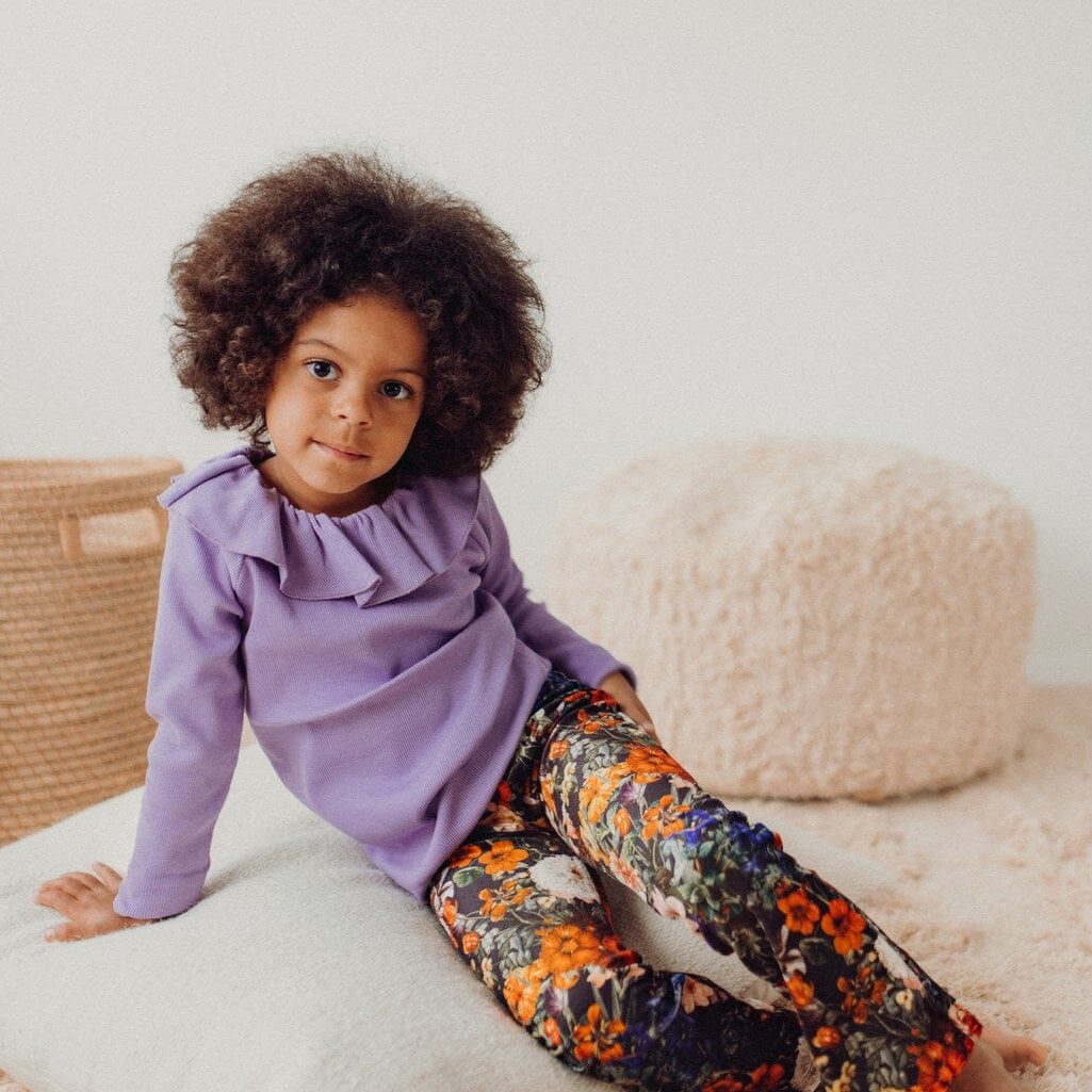 MOMENTS VELOUR FLARE PANTS | MULTICOLOR Housut Made of Dreams