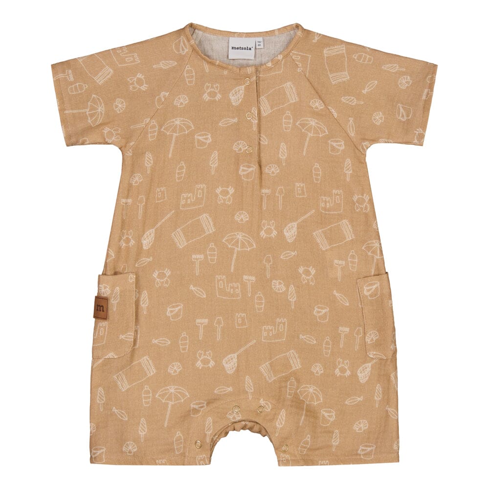 ON THE BEACH MUSLIN ROMPER | SANDY Jumpsuit Beach Party