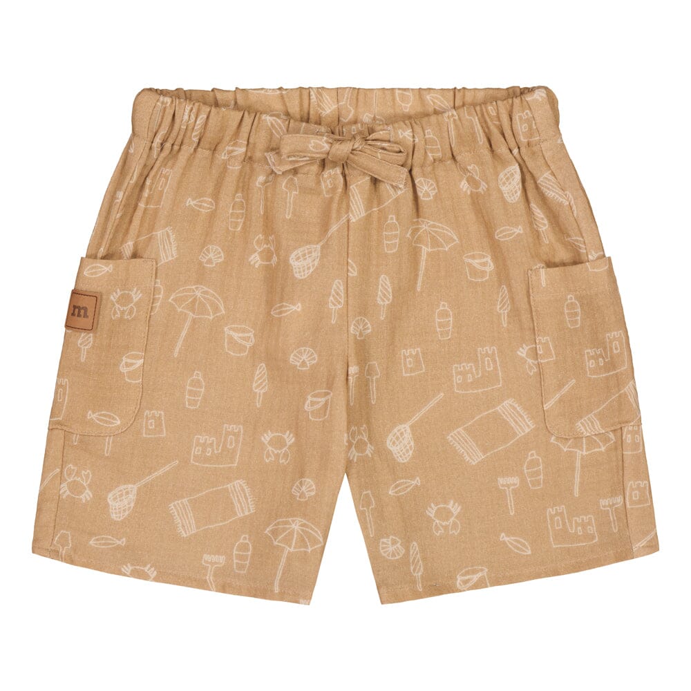 ON THE BEACH MUSLIN SHORTS | SANDY Housut Beach Party