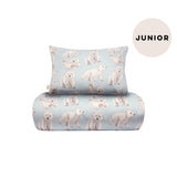 Polar Bear -Pussilakanasetti Junior | Icy Blue Pussilakana Under the Same Moon Home