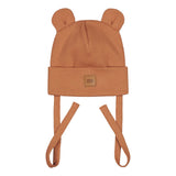 RIB BEAR BABY BEANIE | PEANUT My Happy Place