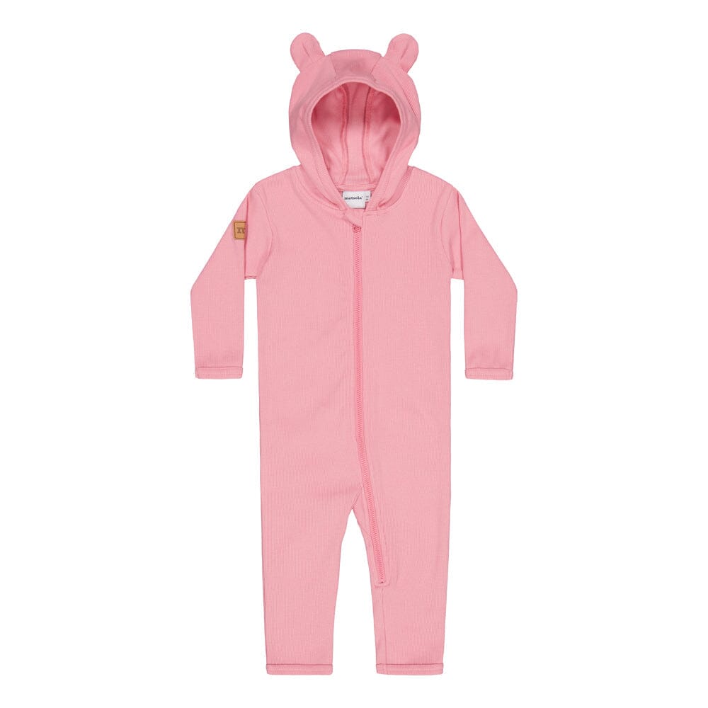 Rib Bear Playsuit -Haalari | Rosy Haalari/Jumpsuit Urban Story