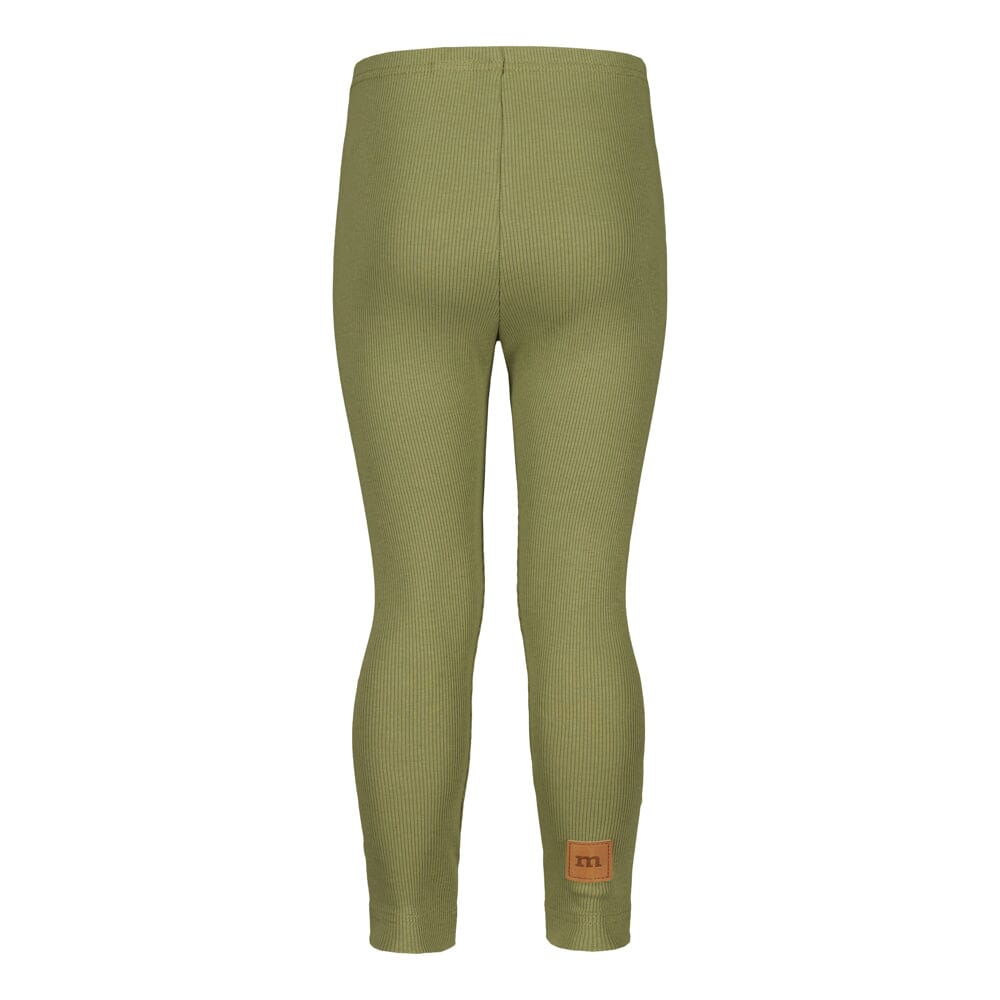 RIB LEGGINGS | PISTACHIO Housut Happy Heroes