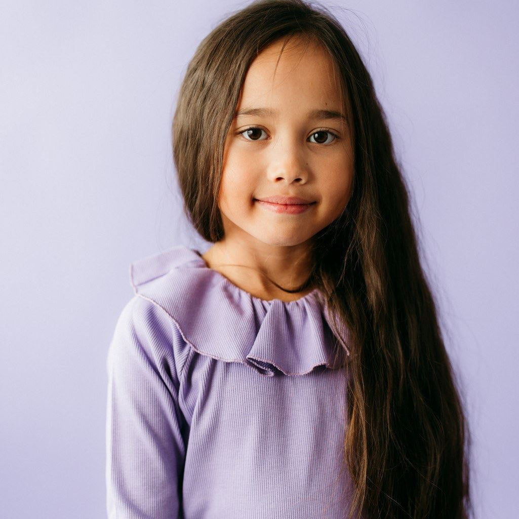 RUFFLE COLLAR SHIRT | JASMINE Paita Happy Heroes