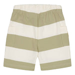 STRIPED COLLEGE SHORTS | MILKY PEAR - VANILLA Housut Wonders of Life