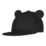 SUMMER CAP WITH EARS | BLACK Lippalakki Wonders of Life