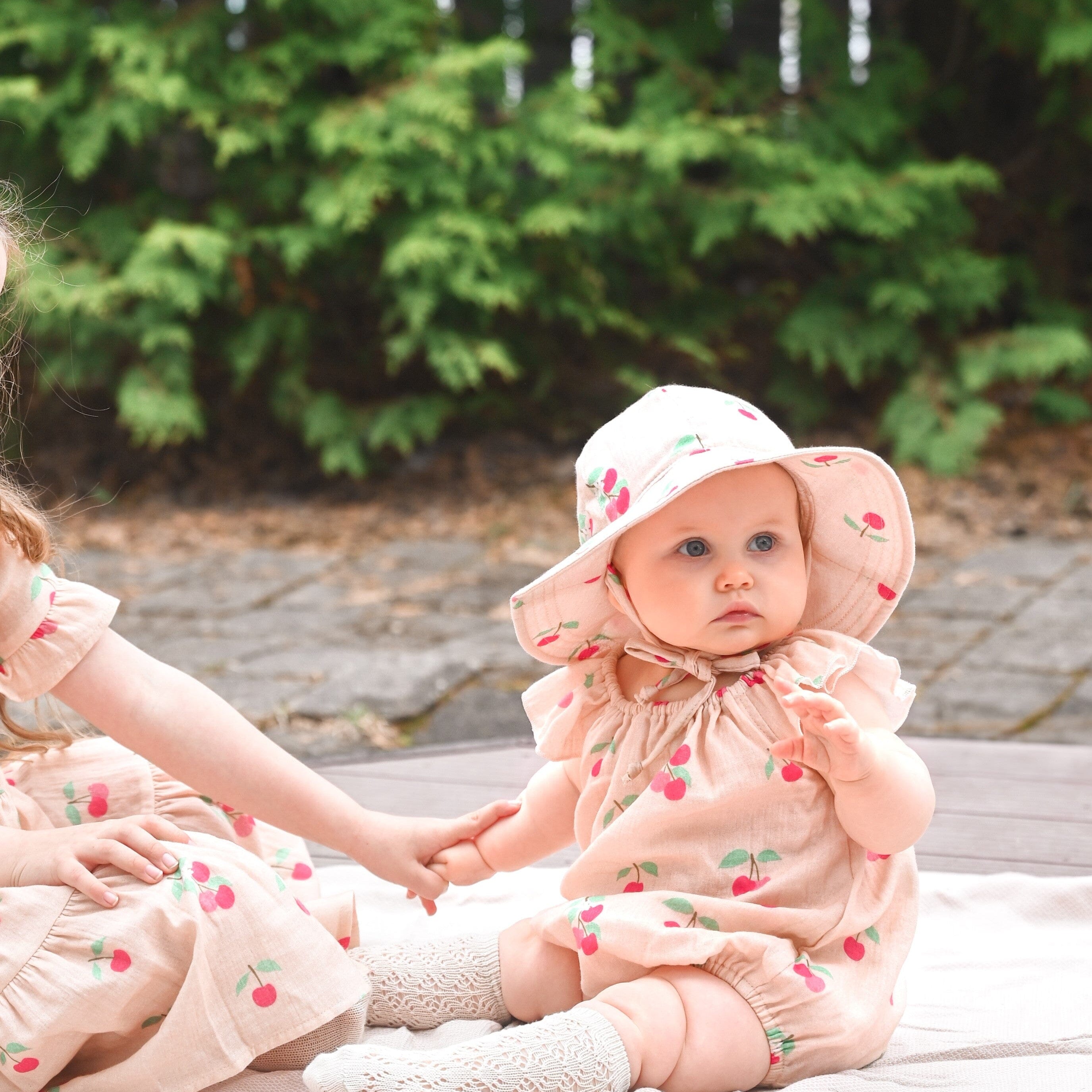 SWEET CHERRIES MUSLIN -ROMPER | SPARKLE Body Beach Party