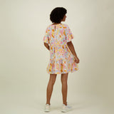 TAHITI FRILL DRESS -MEKKO Aikuisten mekko Beach Party Women