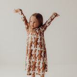 TEDDY BEAR CREAMY NIGHT DRESS -YÖMEKKO Yövaatteet Best times