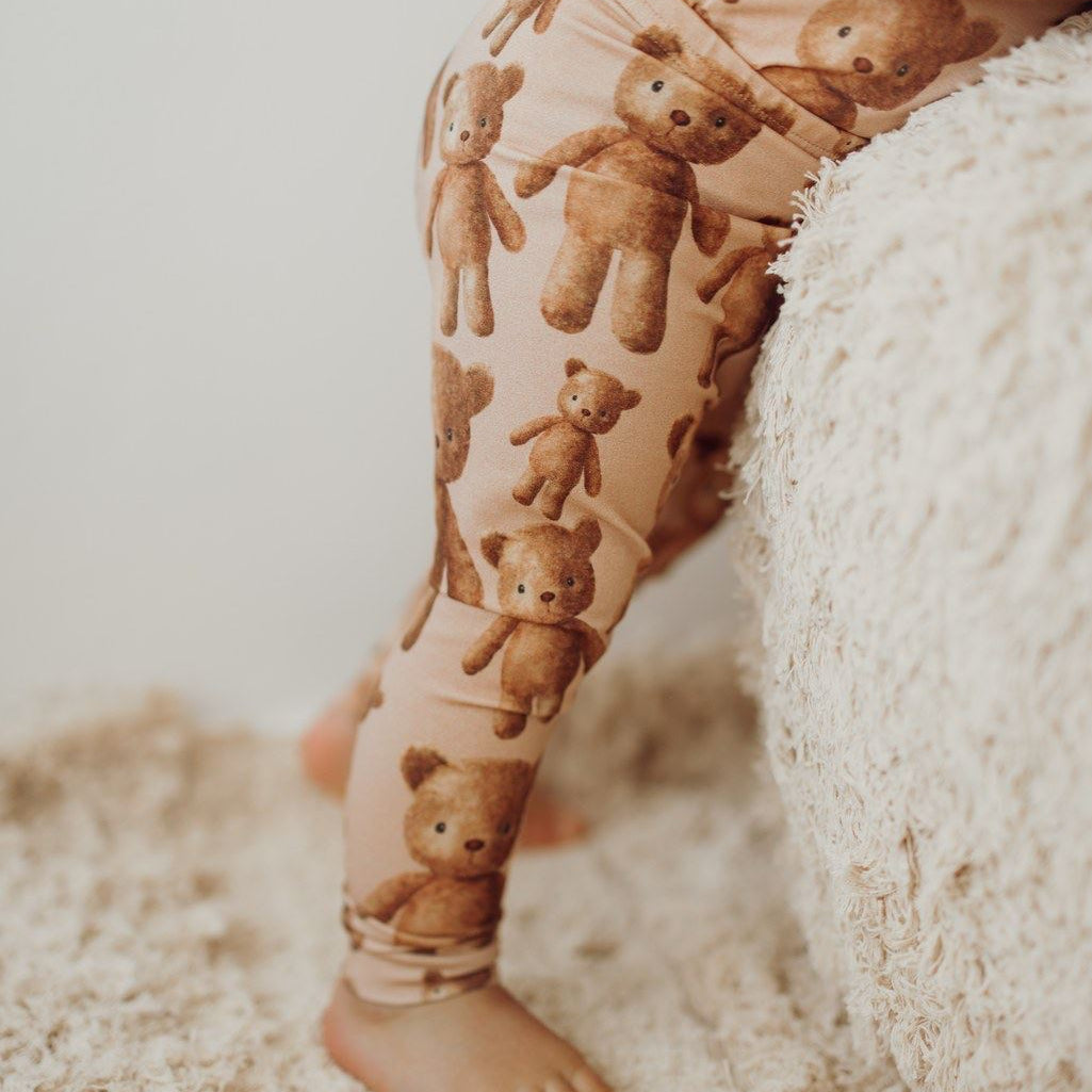 TEDDY BEAR LEGGINGS | BROWN Metsola