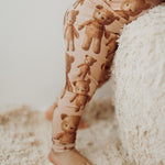 TEDDY BEAR LEGGINGS | BROWN Metsola