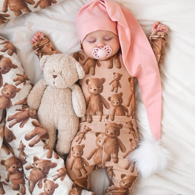 TEDDY BEAR -LEGGINGSIT | BROWN Housut Happy Heroes