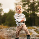 BAGGY PANTS, BLACK Housut Metsola