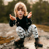 BUNNY GREY LEGGINGS, GREY Housut Metsola