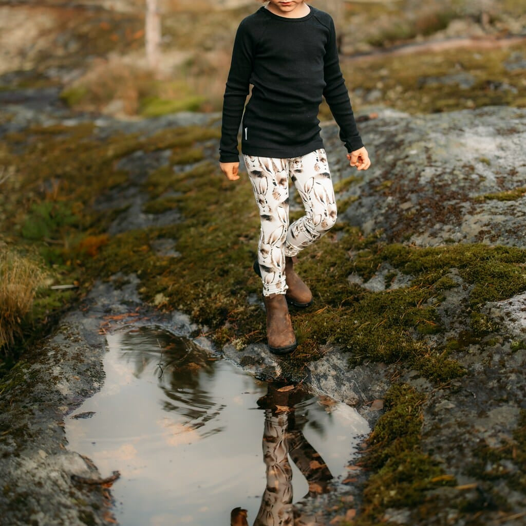 BUNNY GREY LEGGINGS, GREY Housut Metsola