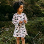 BUNNY PINK DRESS, PINK Mekko Metsola