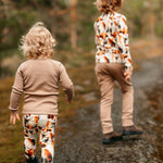 FOX GREEN LEGGINGS, GREEN Housut Metsola