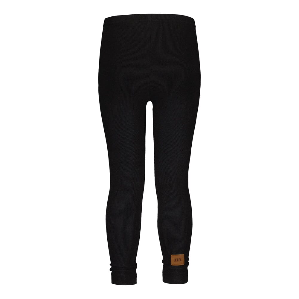 RIB LEGGINGS, BLACK Metsola