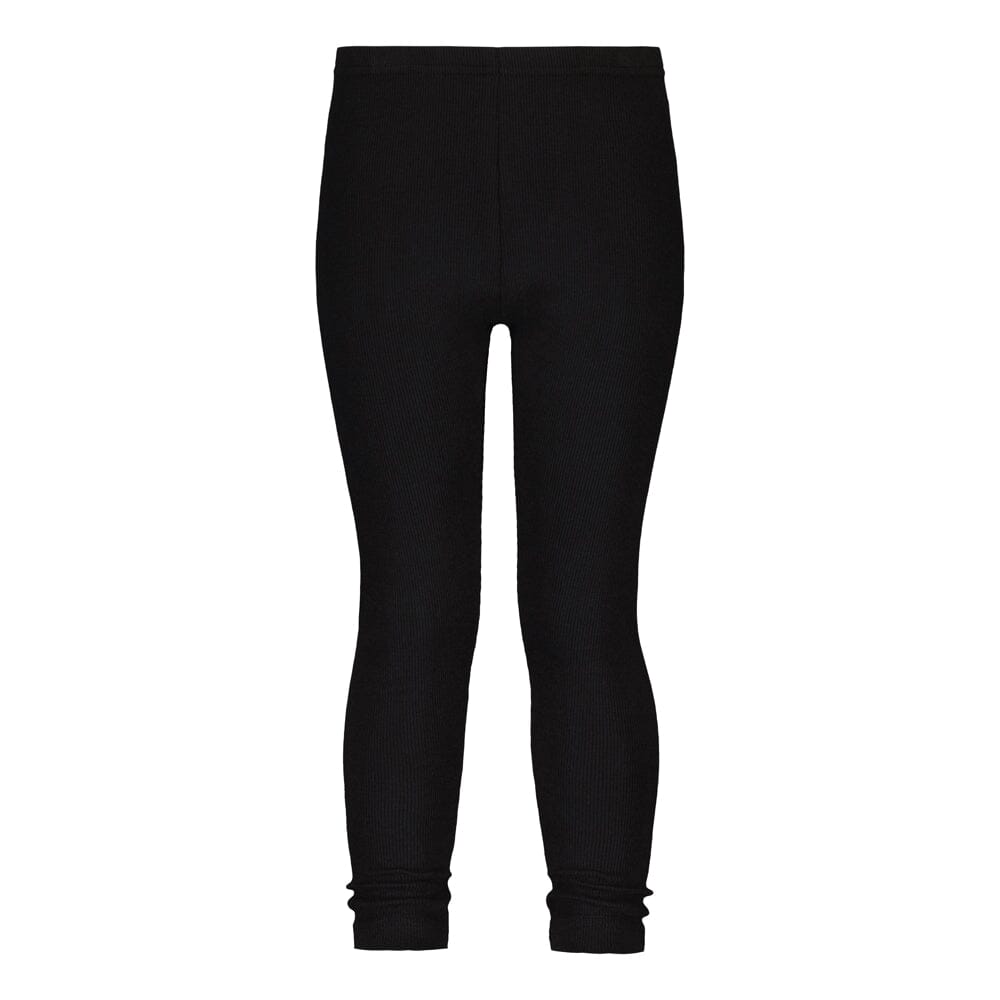 RIB LEGGINGS, BLACK Metsola