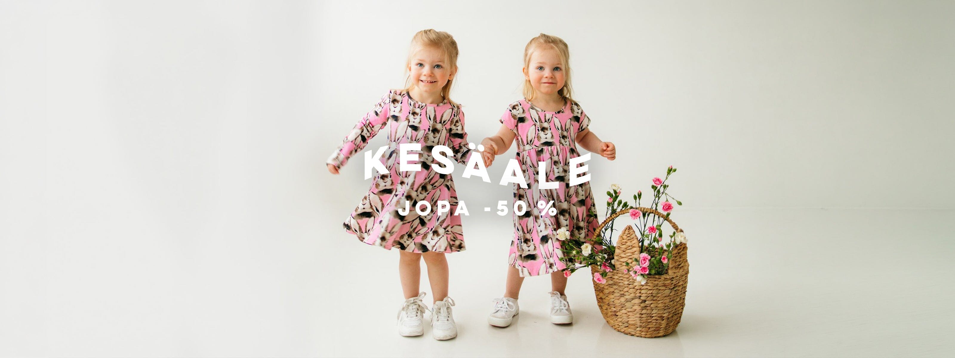 KESÄALE - Valikoima laajeni - Jopa -50%