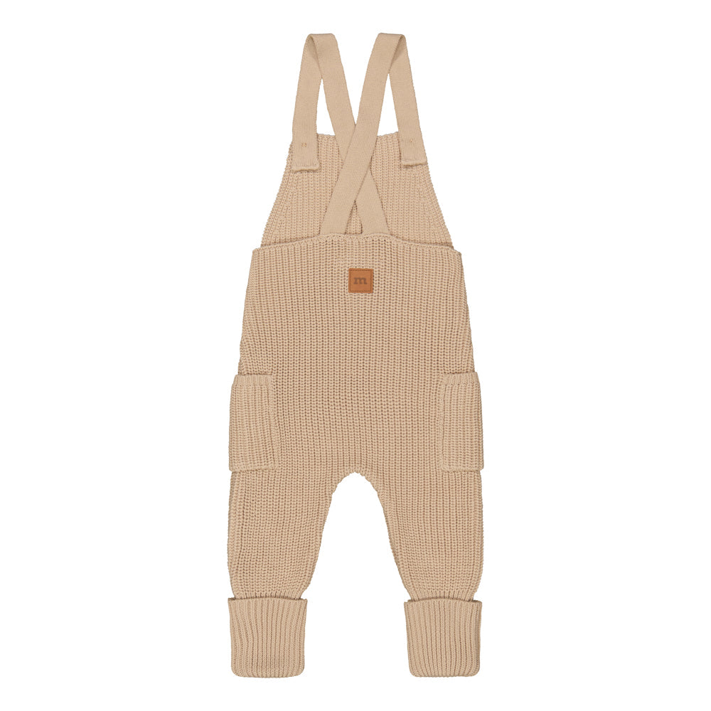 COTTON KNIT DUNGAREES | MOONLIGHT