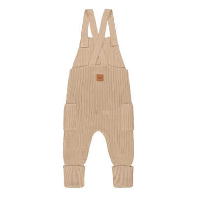 COTTON KNIT DUNGAREES | MOONLIGHT