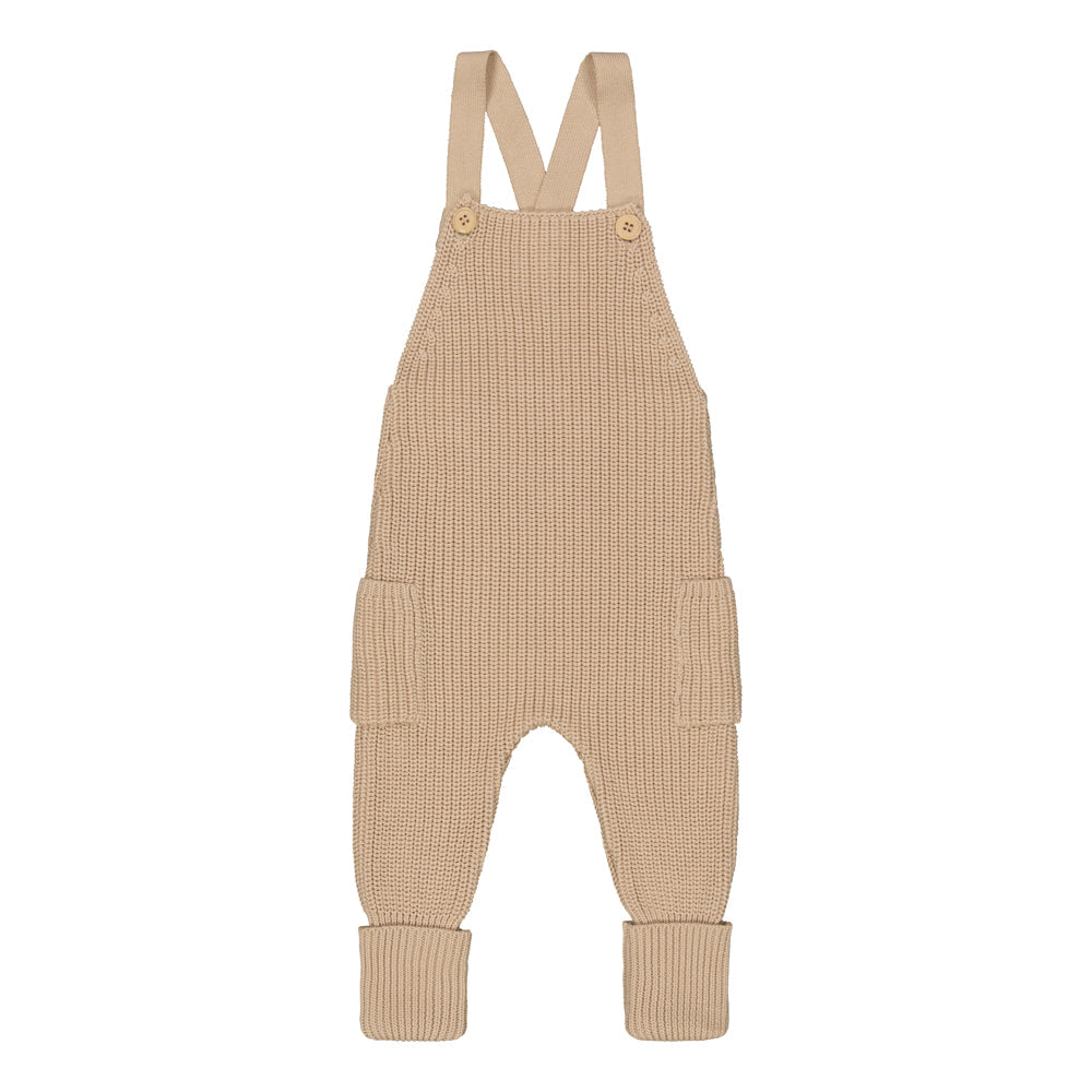 COTTON KNIT DUNGAREES | MOONLIGHT