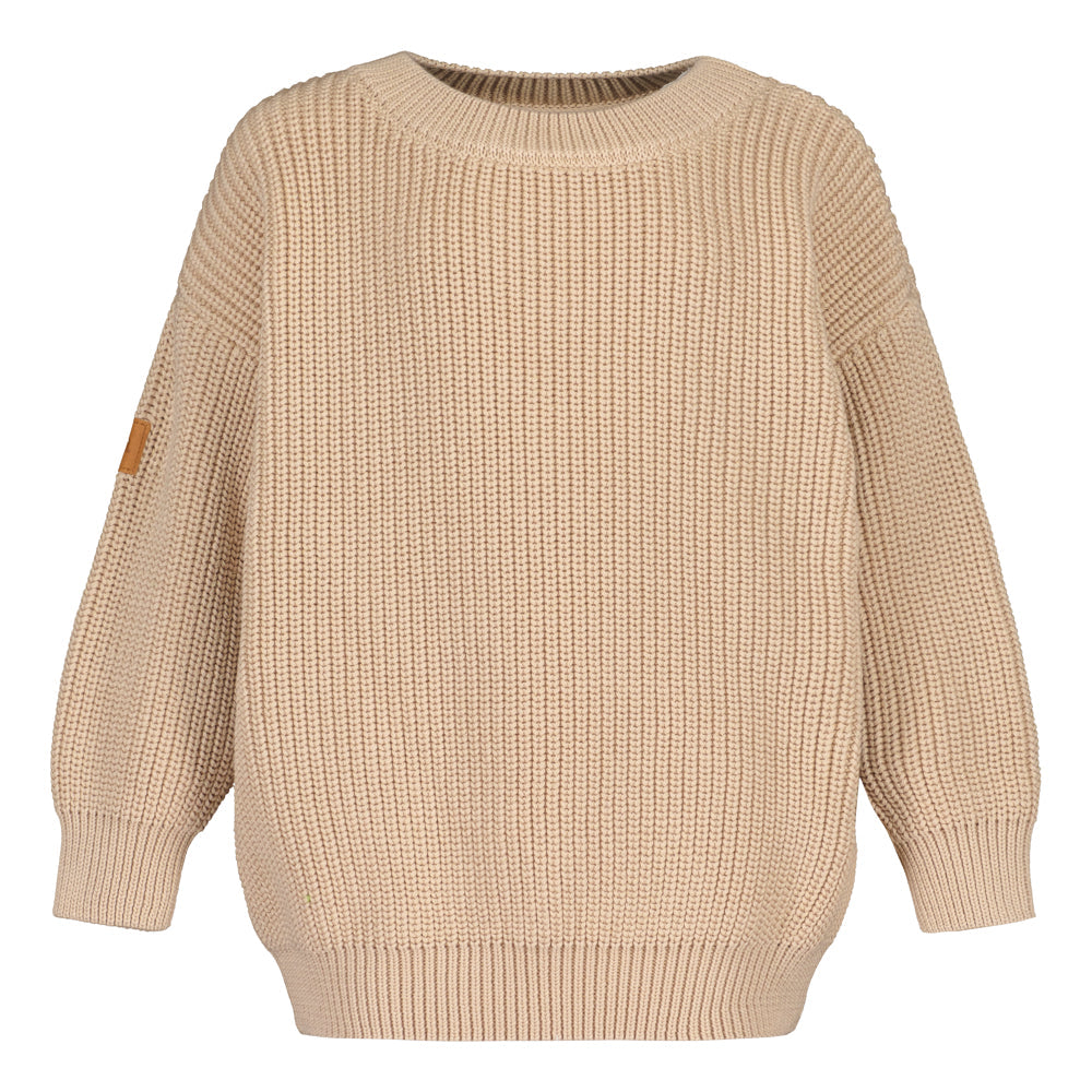 COTTON KNIT JUMPER | MOONLIGHT