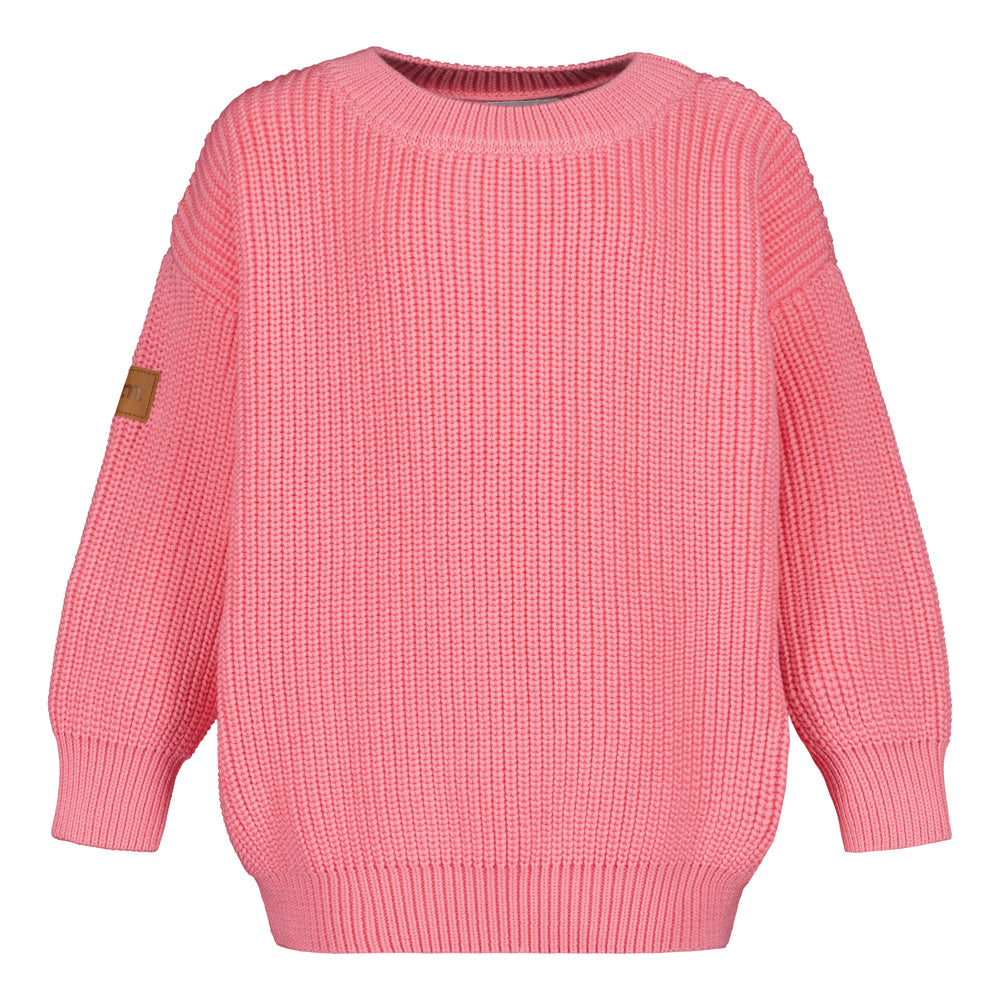 COTTON KNIT JUMPER | SPACE PINK