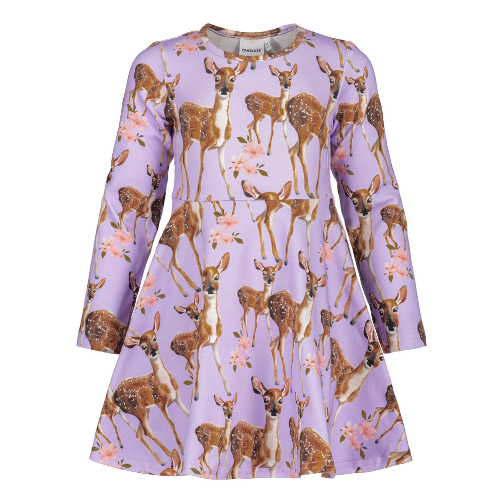 CUTE BAMBI DRESS | ICY LILAC