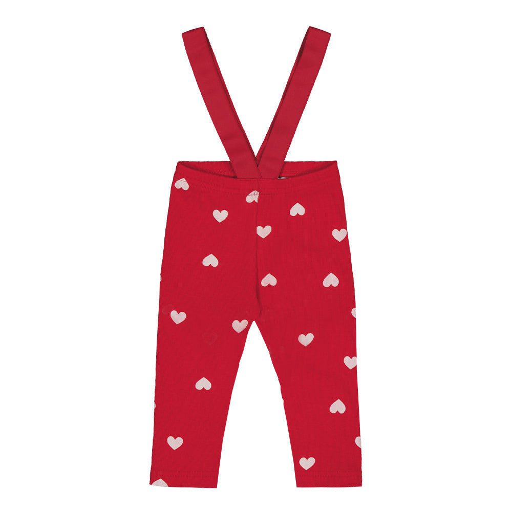 HEART SONG RIB BRACE PANTS | POPPY