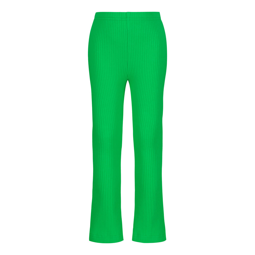 HEAVY RIB FLARE PANTS |  SPACE GREEN