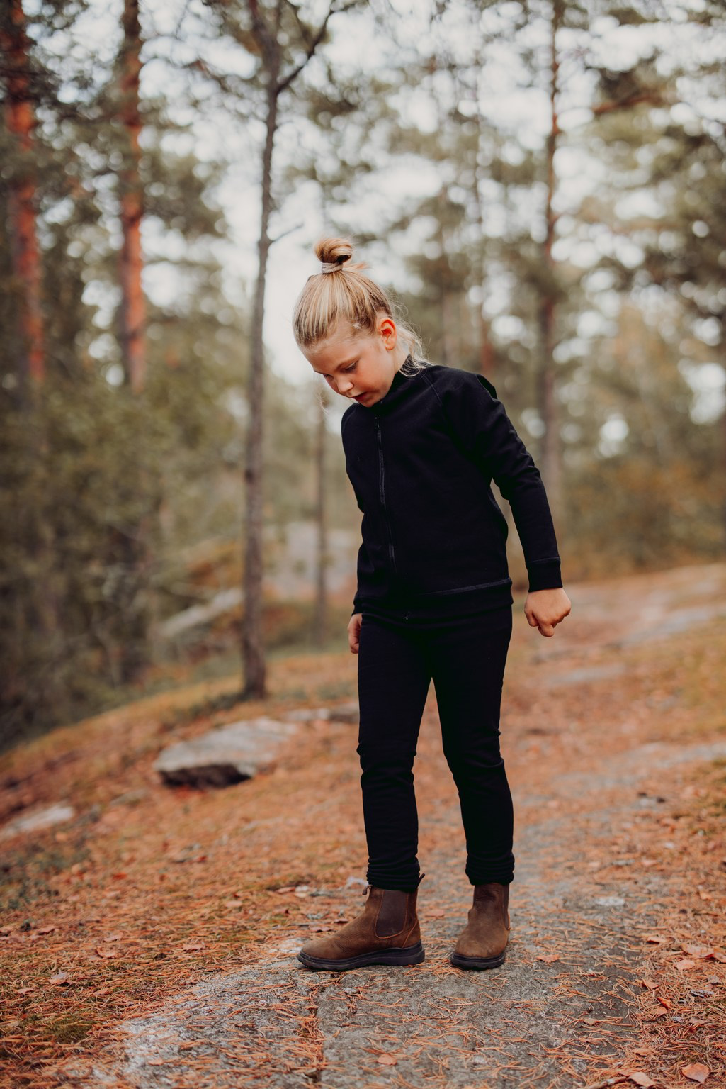 MERINO FLEECE PANTS | BLACK