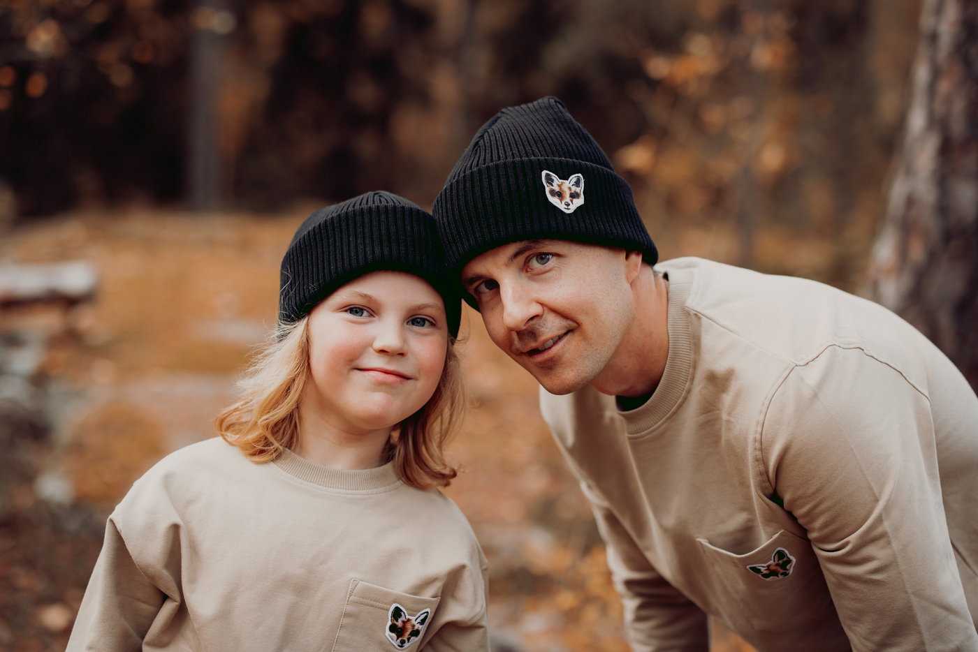 FOX BEANIE | BLACK