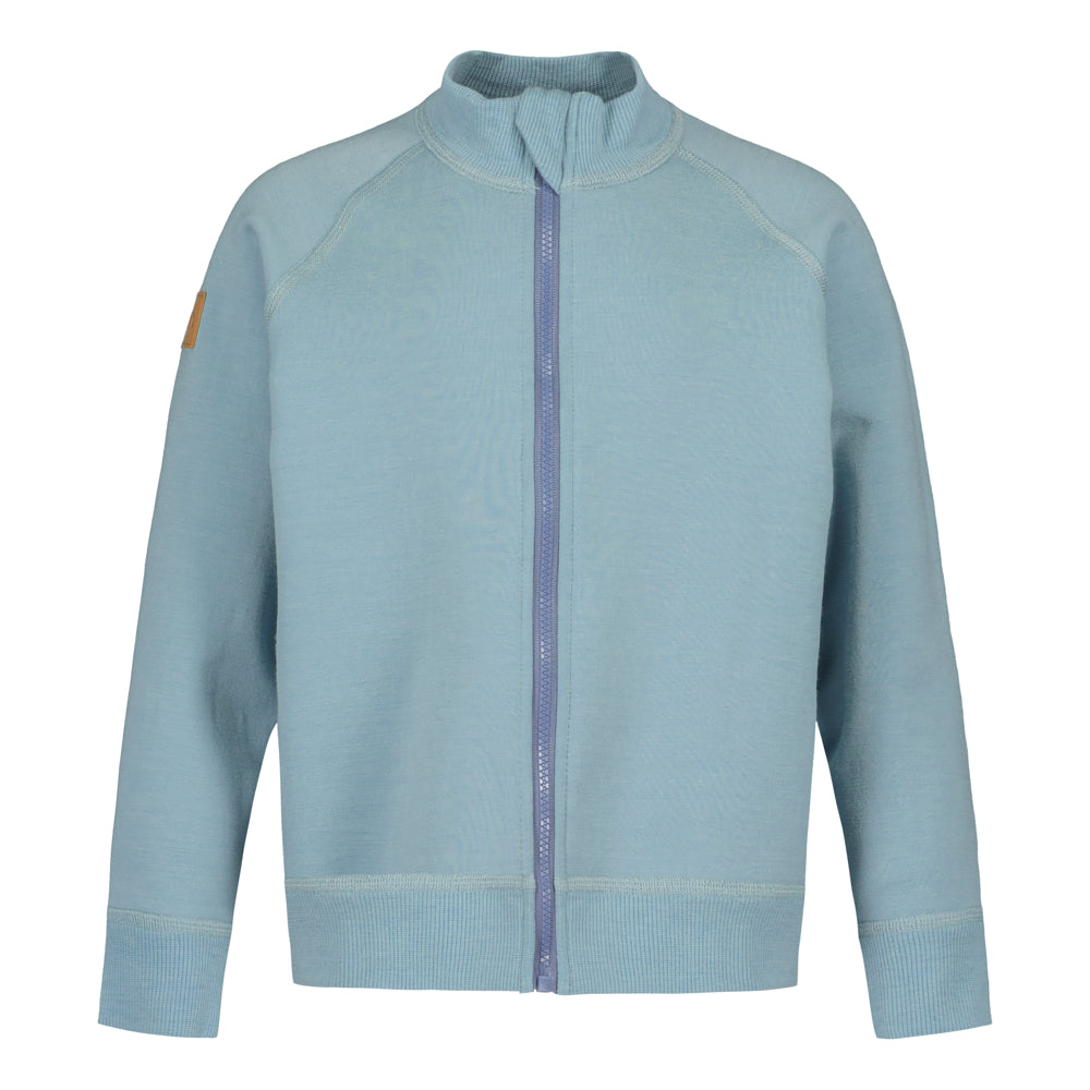 MERINO FLEECE CARDIGAN | CLOUDY SKY