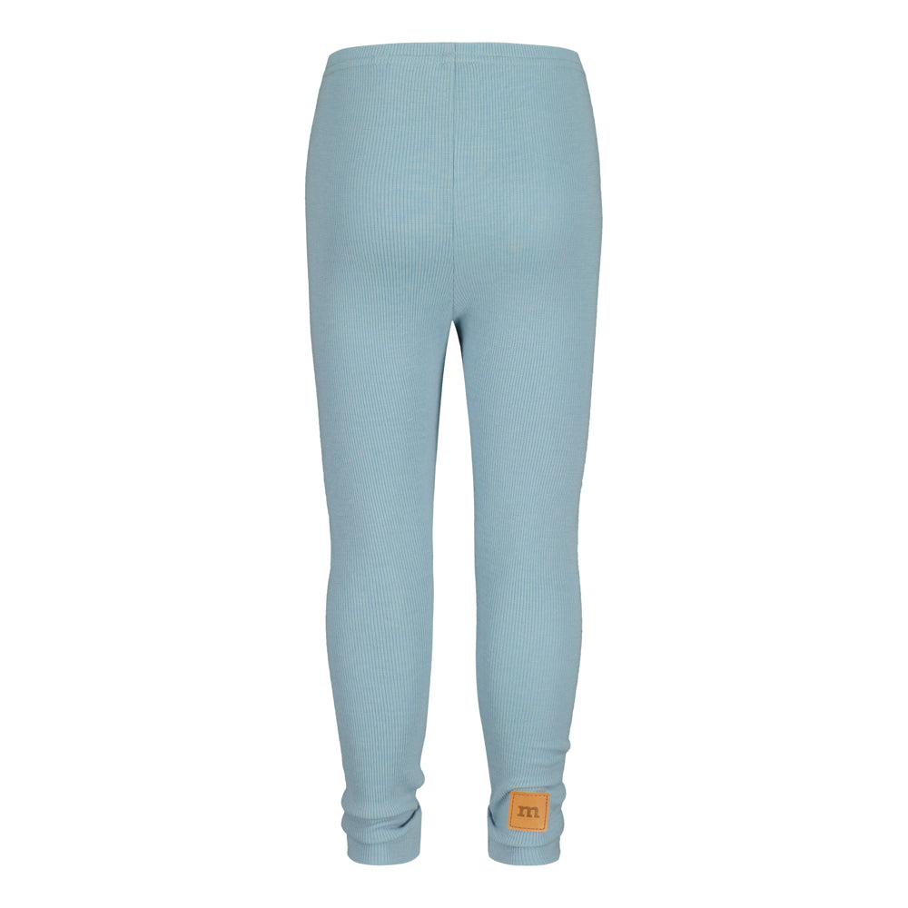 MERINO RIB LEGGINGS | CLOUDY SKY