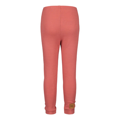 MERINO RIB LEGGINGS | RASPBERRY