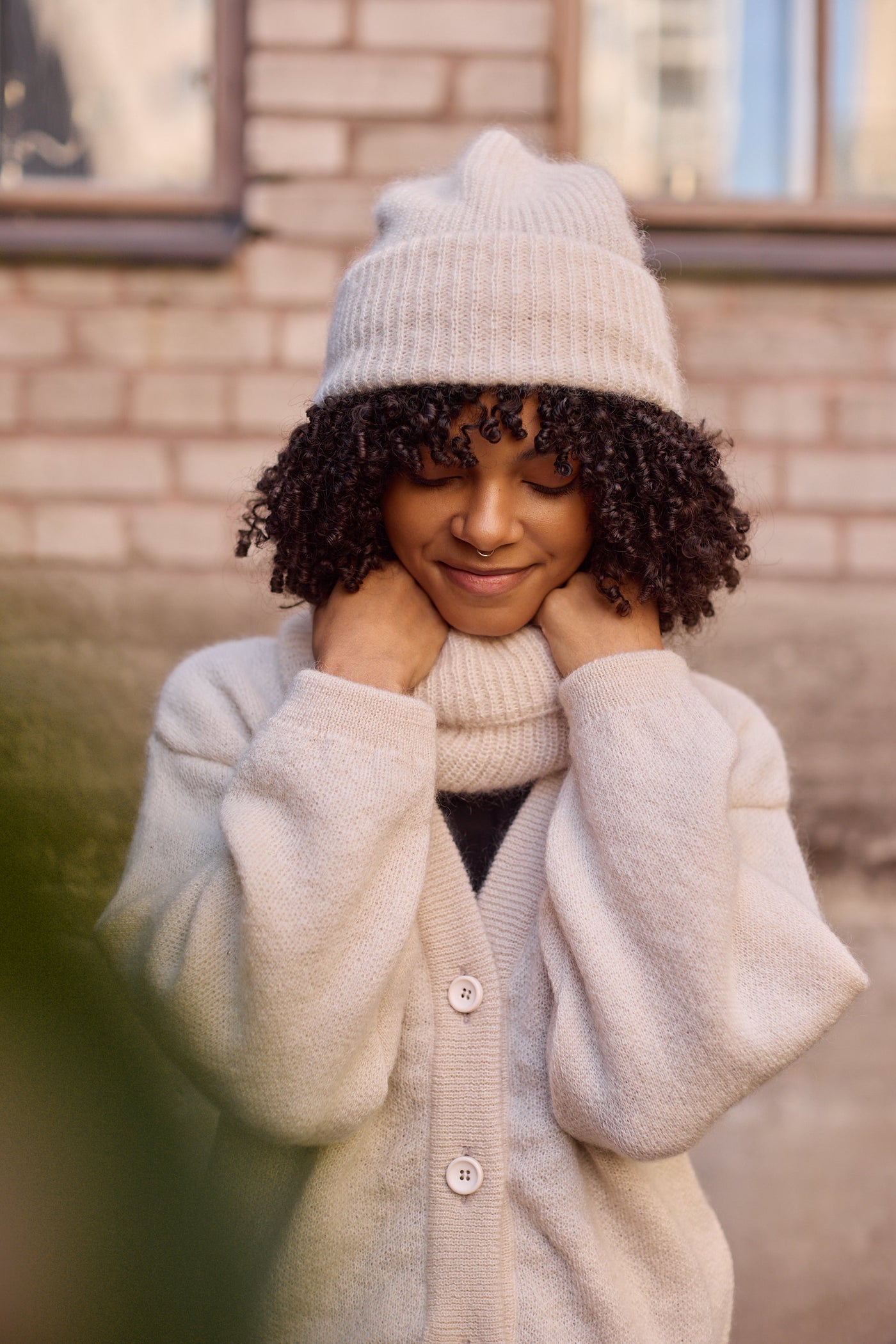 MOHAIR BEANIE | VANILLA